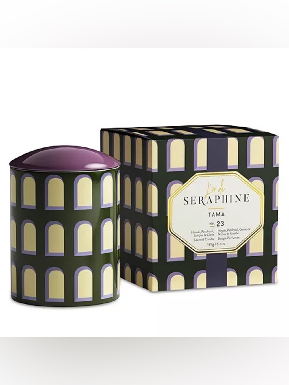 L'or de Seraphine Tama No. 23 Scented Candle, 17oz, NIB